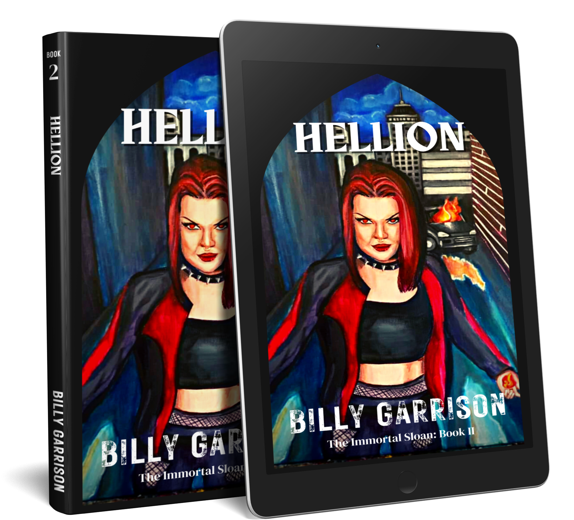 Hellion book on paperback and Kindle